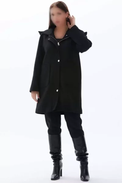 کابان با جیب زیپی خارجی برای سایز بزرگ برند Selen Giyim - 1033761916