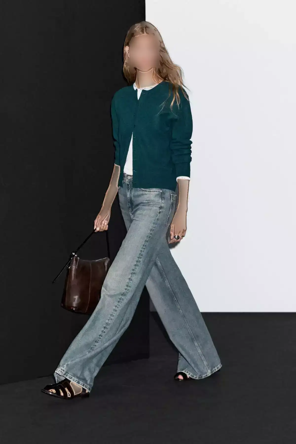 کاردیگان با مخلوط پشم برند Massimo Dutti - 970171878