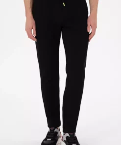 شلوار ورزشی مردانه مشکی 50295173-VR046 برند U.S. Polo Assn. - 878904494