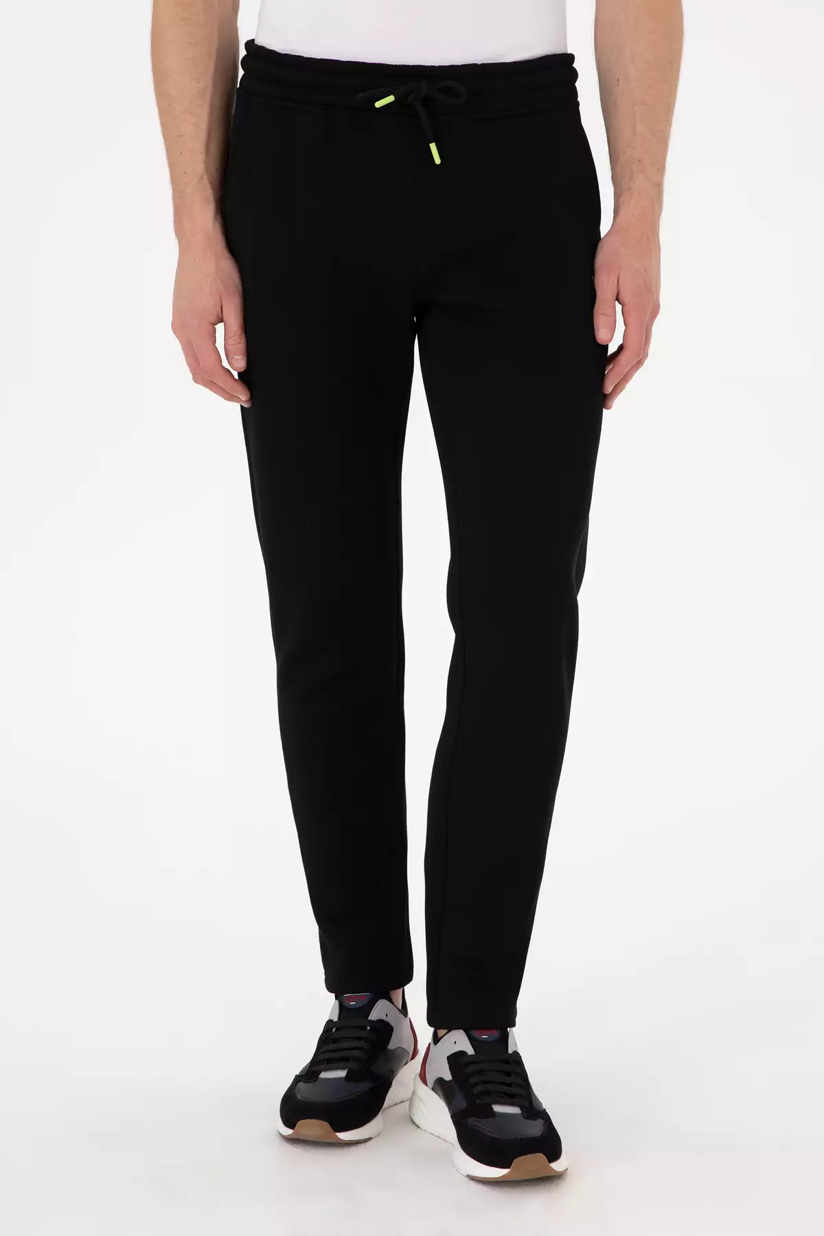 شلوار ورزشی مردانه مشکی 50295173-VR046 برند U.S. Polo Assn. - 878904494