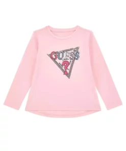 تیشرت آستین بلند برند Guess - 852959955