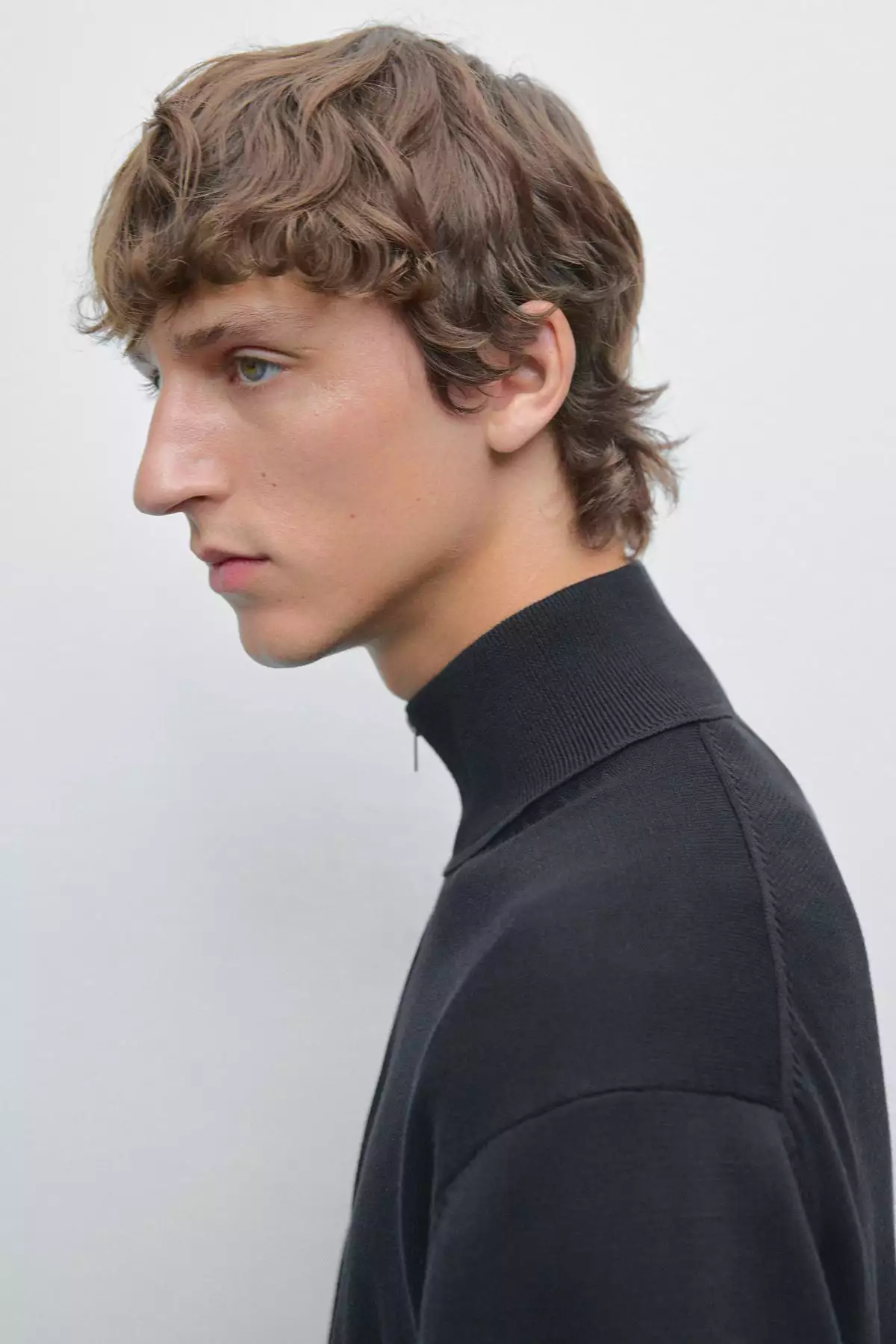 ژاکت با یقه ایستاده و زیپ دار برند Massimo Dutti - 954096948