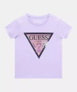 تیشرت معمولی دخترانه برند Guess - 1021277841