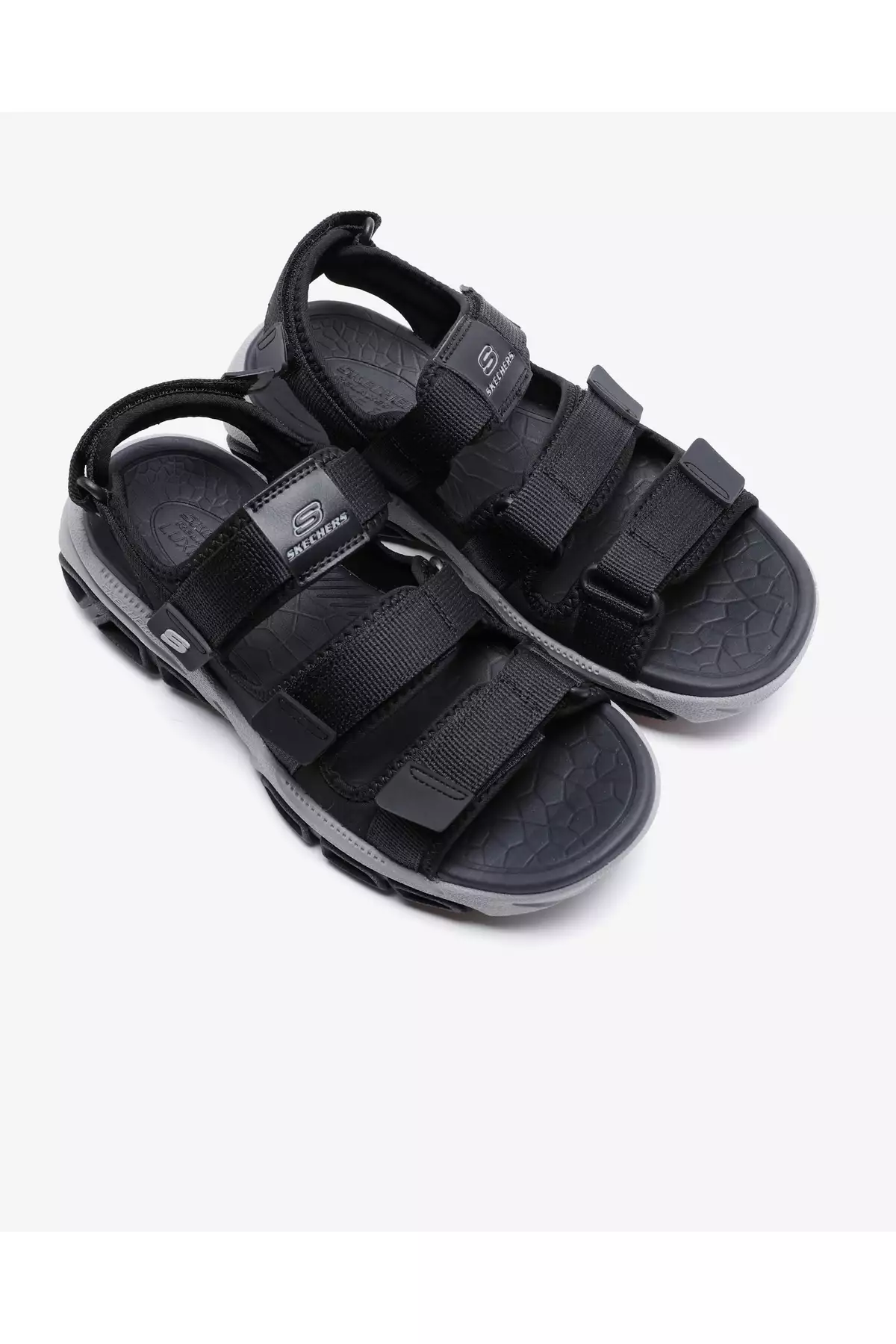 آتلان - صندل مردانه سیاه بودی 210444 بلک برند Skechers - 744517731