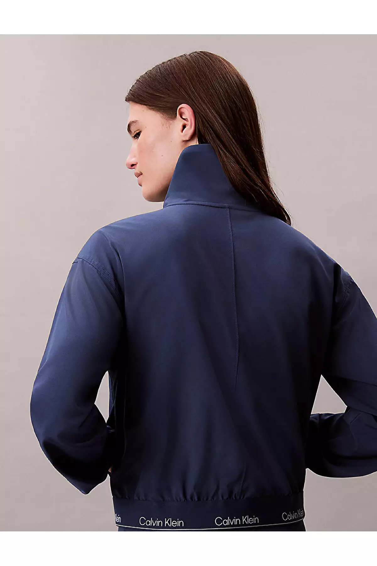 کت ریزش باد مدرن زنانه برند Calvin Klein - 994462396