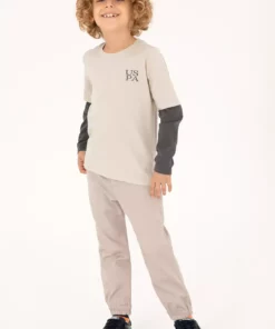 تیشرت ساده آستین بلند پسرانه 50295551-VR049 برند U.S. Polo Assn. - 875660478