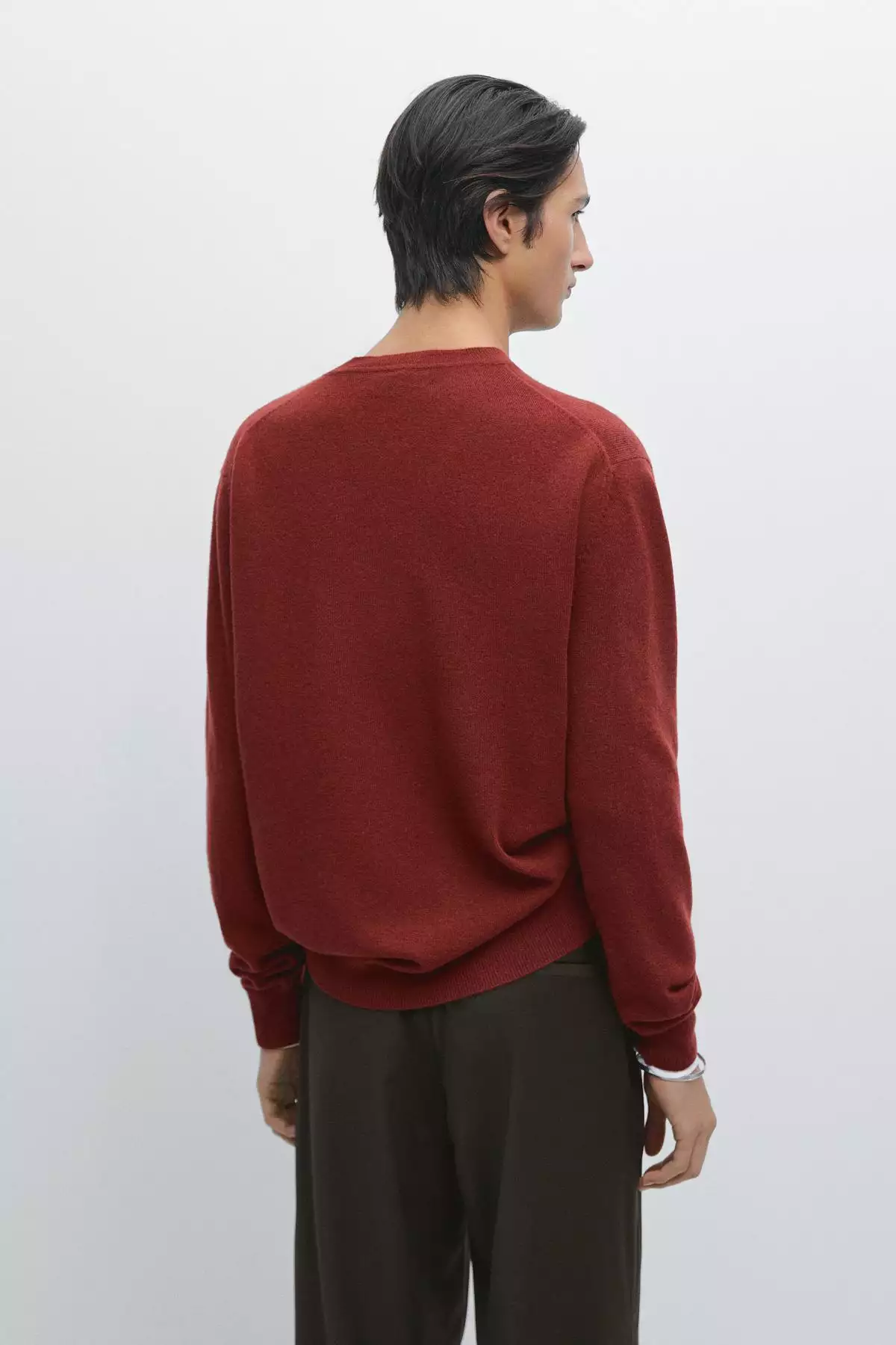 کلهگرد با ترکیب پشم یان برند Massimo Dutti - 1027676772