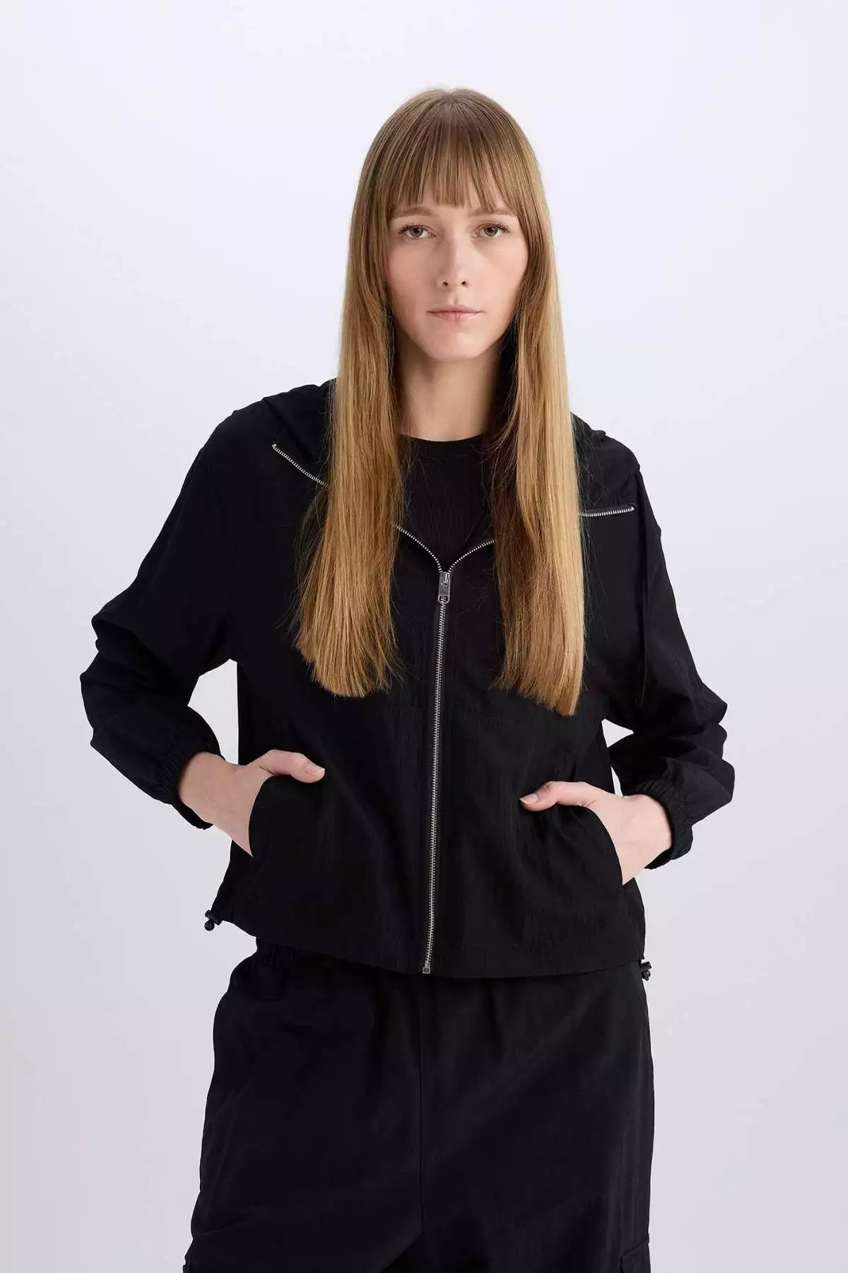 بارانی مناسب با جیب و زیپدار ضد آب مدل E2641AX25SP برند Defacto - 930840328