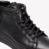کفش ورزشی بوت چرم طبیعی مشکی مردانه ۳K1UB16373 برند Greyder - 767631886