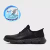 کفش کژوال مردانه مدل گارزا با ترکیب چرم ضد آب 205278 BBK برند Skechers - 1036242940