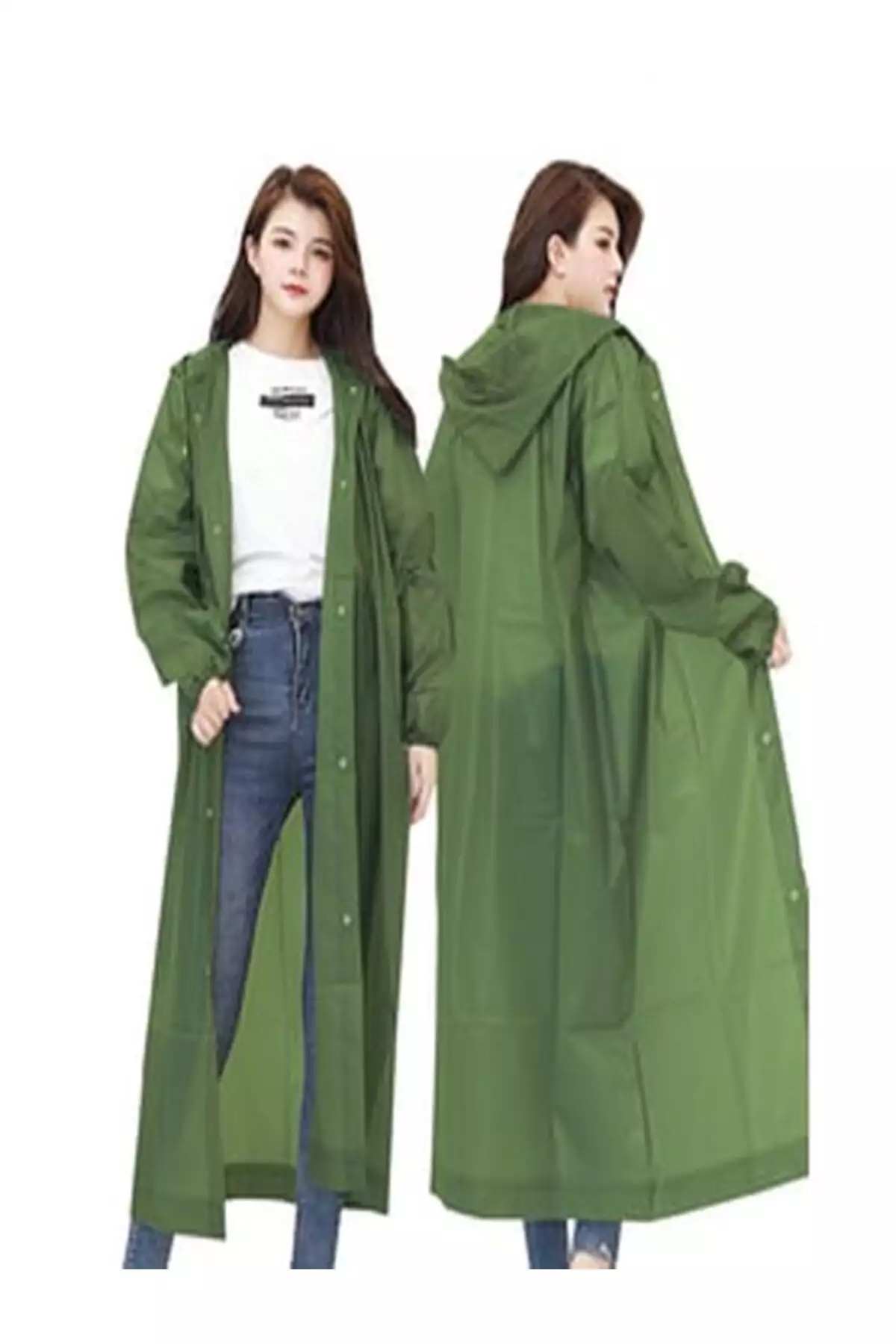 بارانی کتان هاکی اوا - مقاوم در برابر آب و باد برند İMEXTECH - 752200492