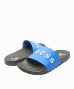 دمپایی با نوشته لوگو برند Guess - 944413262