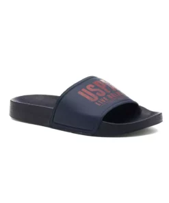 دمپایی مردانه گاستی رنگ سرمهای مخصوص استخر، دریا و ساحل برند U.S. Polo Assn. - 928608907