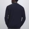 پولویی یقهدار با بافت ترکیبی پشم یونی برند Massimo Dutti - 984763911