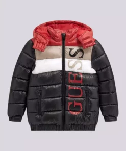 کاپشن مشکی پسرانه برند Guess - 1014674445