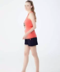 ست تاپ و شلوارک زنانه مرجان برند U.S. Polo Assn. - 219548124