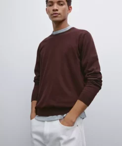 ژاکت بافتنی پنبهای آستین بلند برند Massimo Dutti - 943649077