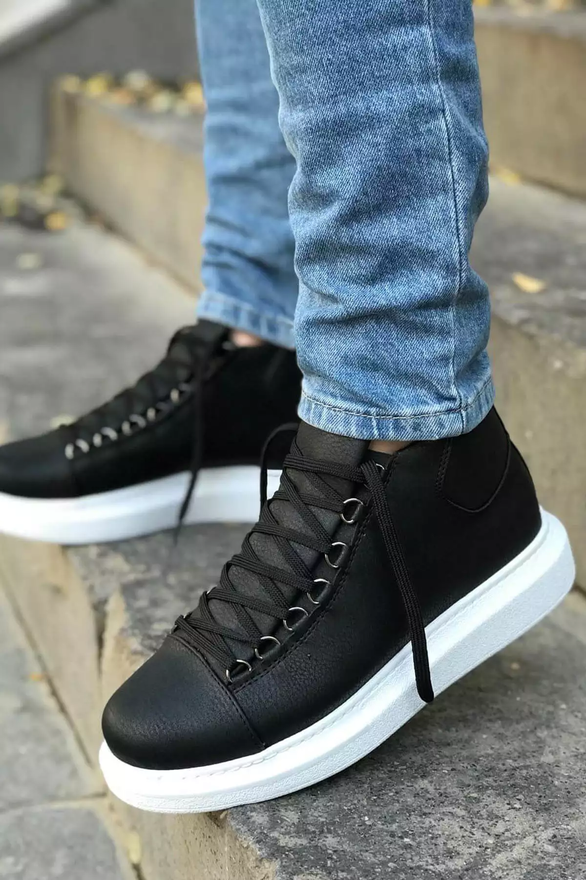 RS258 - بوت مردانه رما مشکی برند remss - 976131141