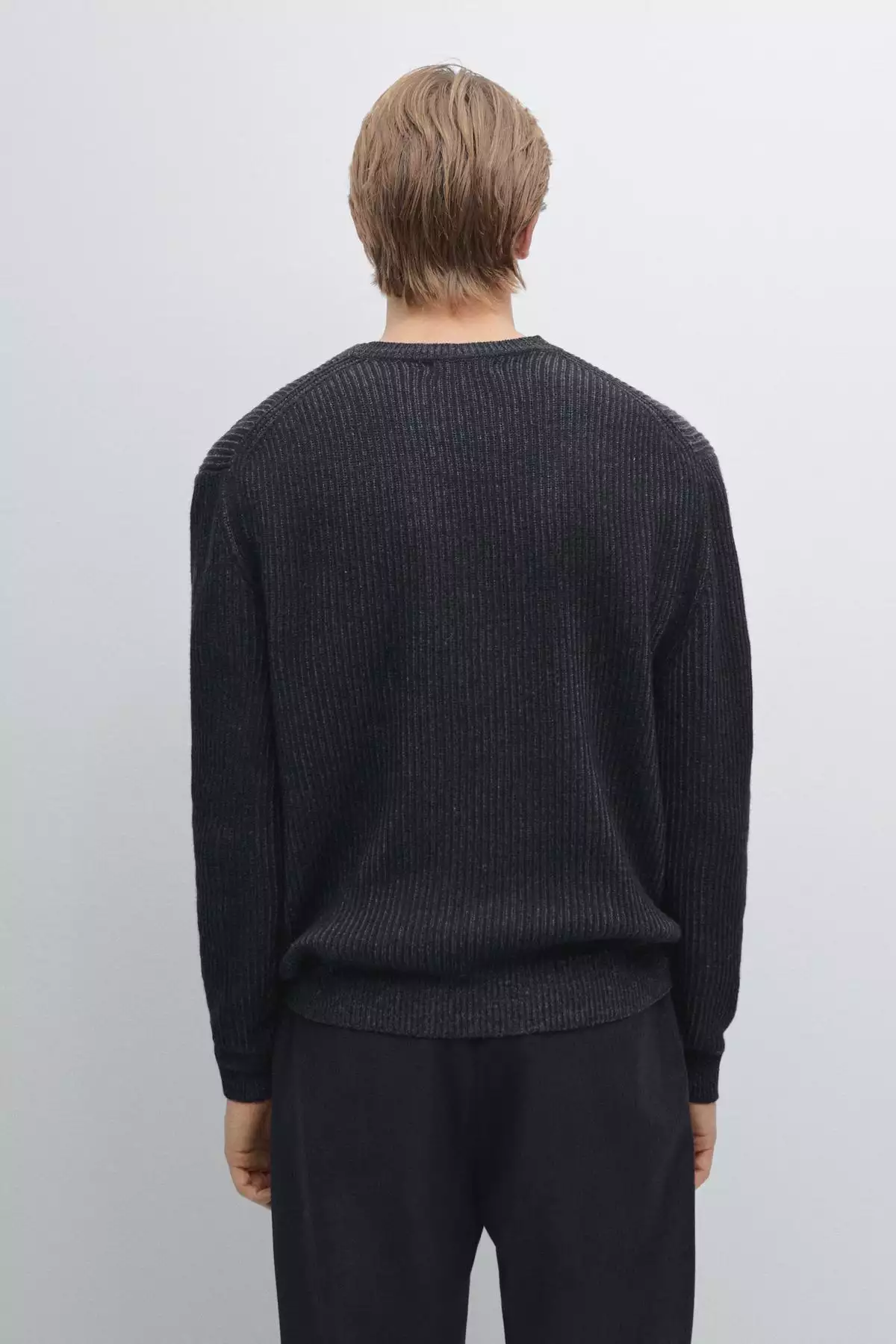 کِلاهک گردنی با ترکیب پشم یُن برند Massimo Dutti - 1019800061
