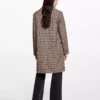 کاپشن دخترانه بژ 77076000 برند MANGO - 932869224