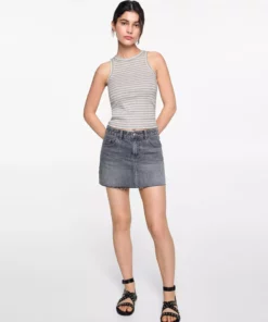 تیشرت دخترانه خاکستری روشن 77032936 برند MANGO - 924138904