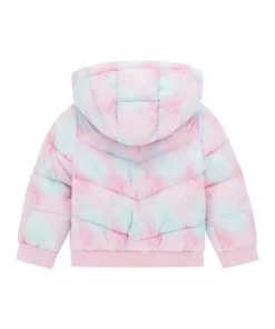 کت بلند با کلاه و پدینگ برند Guess - 1007022767