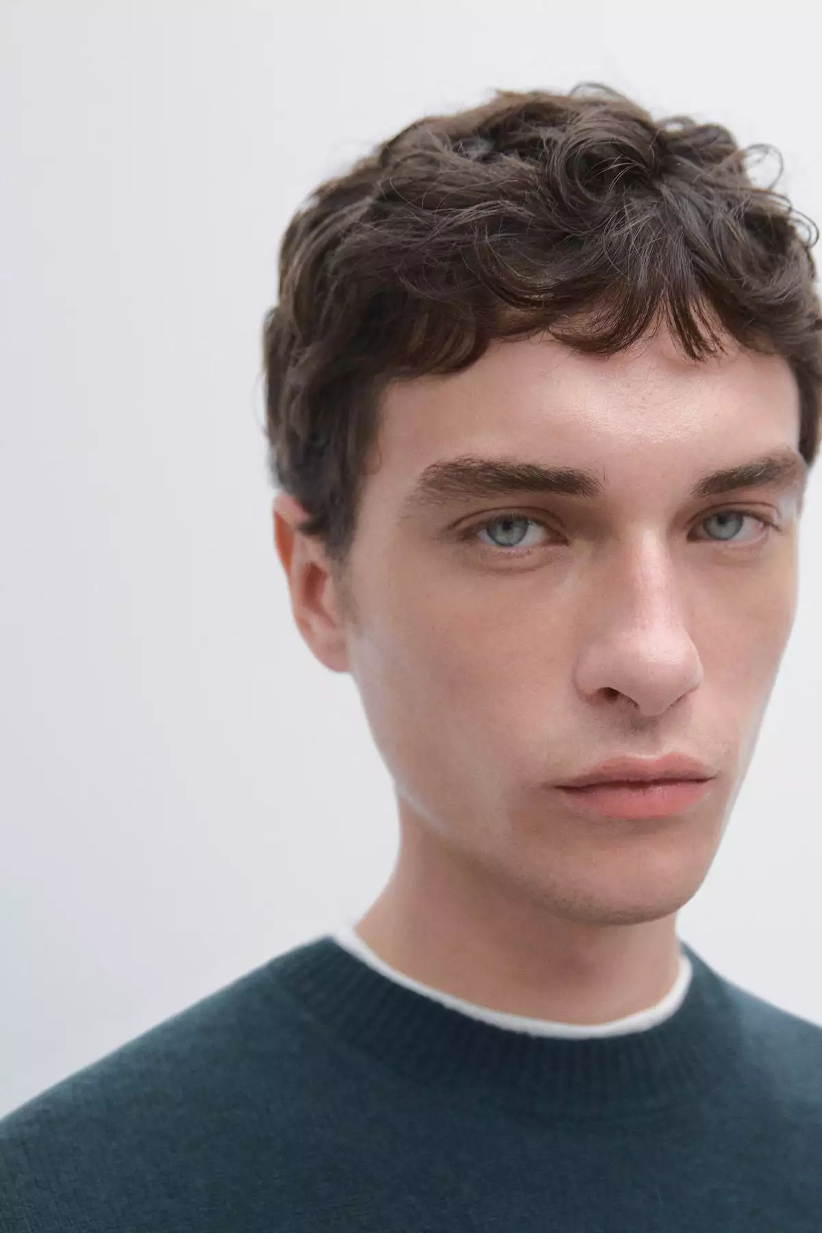 ژاکت با یقه دوچرخهای از ترکیب پشم یوان برند Massimo Dutti - 1024805809