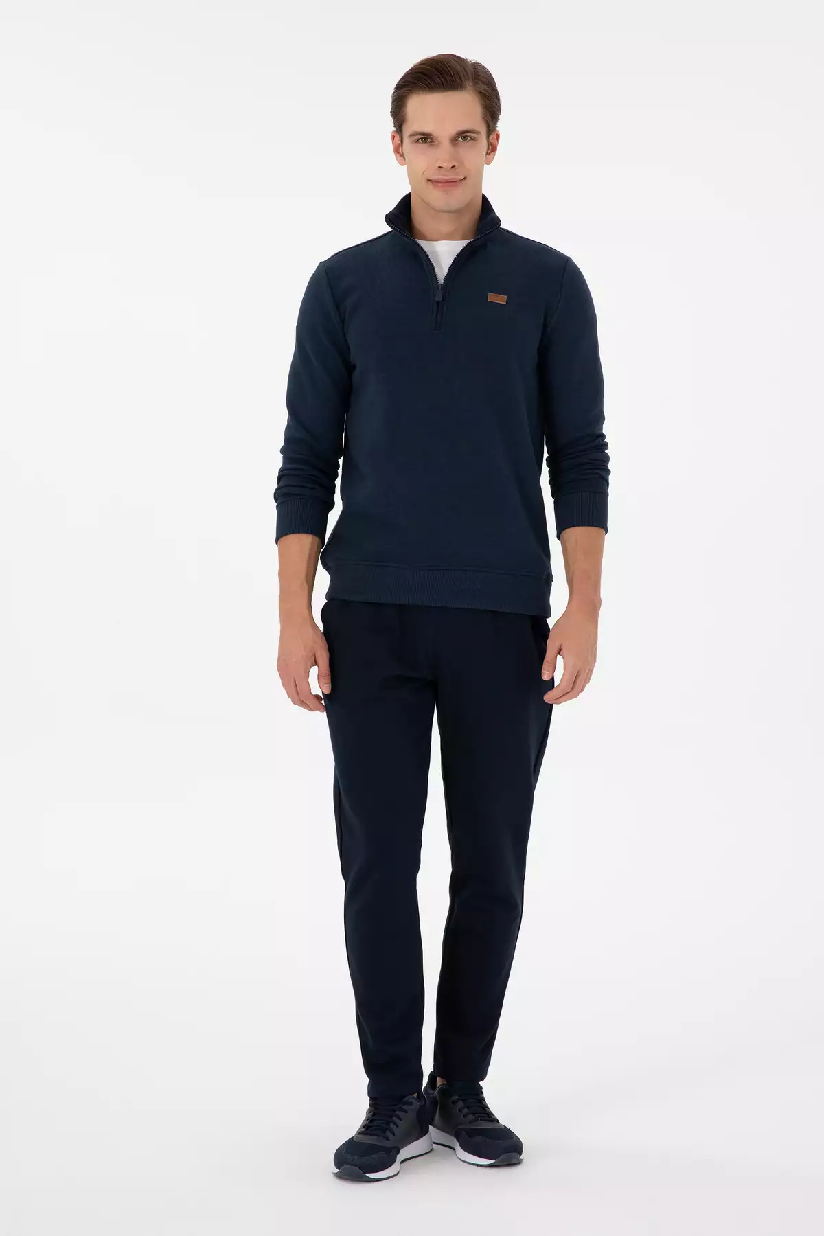 شلوار ورزشی مردانه رنگ سرمهای 50294460-VR033 برند U.S. Polo Assn. - 879860417