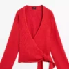 ژاکت بافتنی با جزئیات کمر برند Massimo Dutti - 951298433