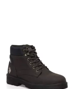 بوت مردانه 3 جفتی برند U.S. Polo Assn. به رنگ قهوهای برند U.S. Polo Assn. - 783919901