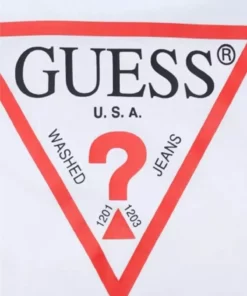 تیشرت سفید پسرانه فروشگاه بیجی برند Guess - 979097264