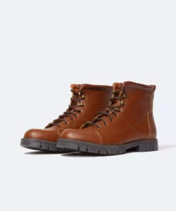 چکمه بوت تابستانی مردانه با بند و زیره بلند، مصنوعی، مدل Y5512az22wn برند Defacto - 372485725