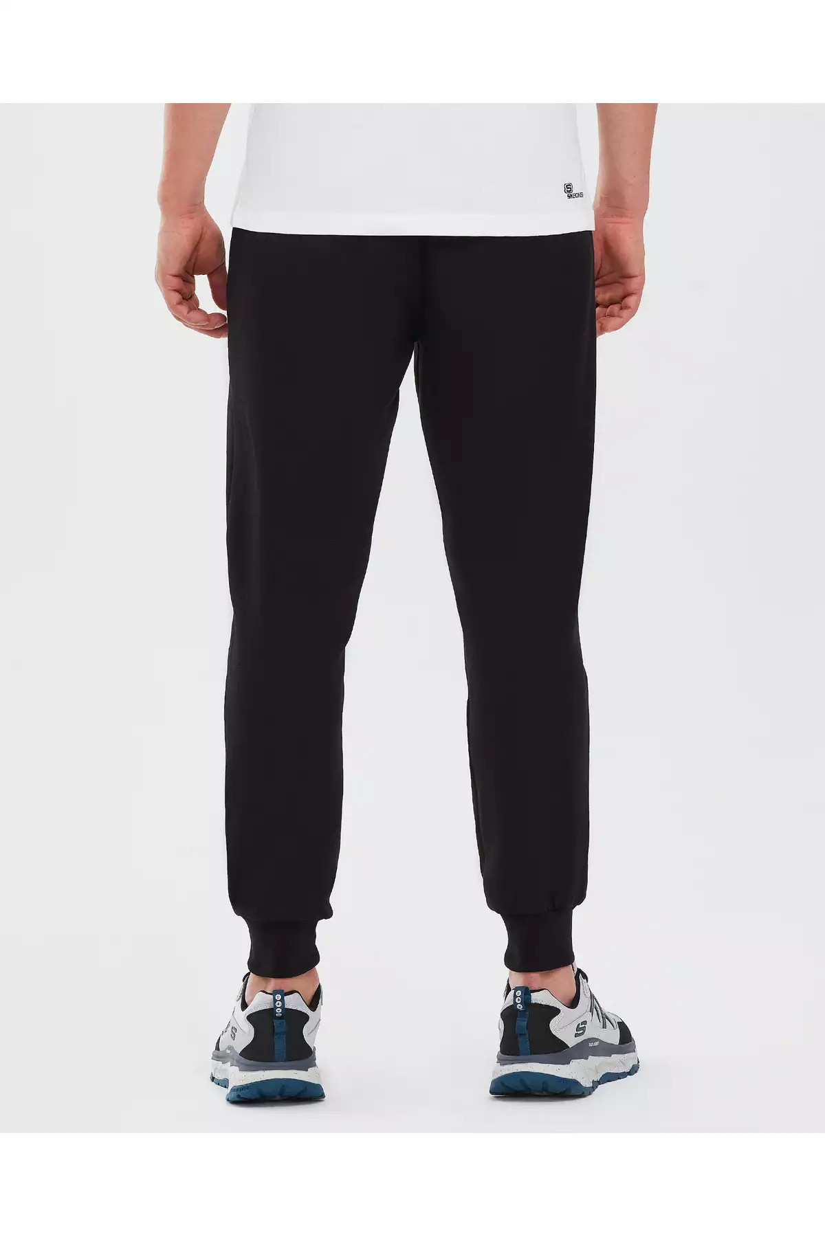 شلوار جگری مردانه M 2xi-lock Flex با جزئیات رنگ مشکی S221028-001 برند Skechers - 257186753