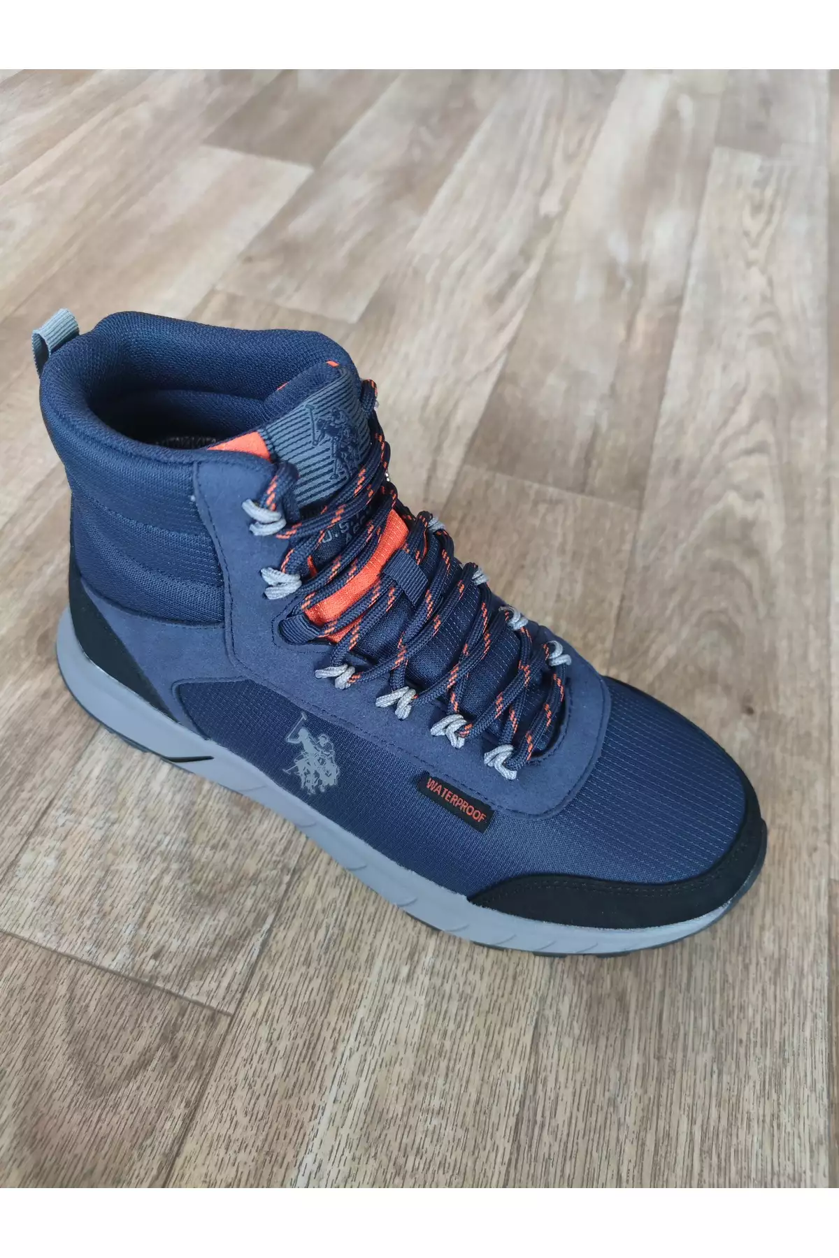 بوت مردانه الها مشکی ضد آب برند U.S. Polo Assn. - 882380387