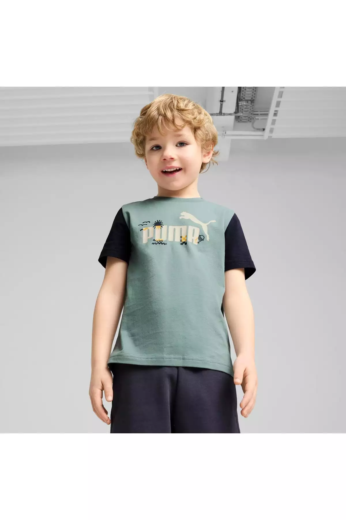 تیشرت ماجراهای شنی بچگانه برند Puma - 919805069