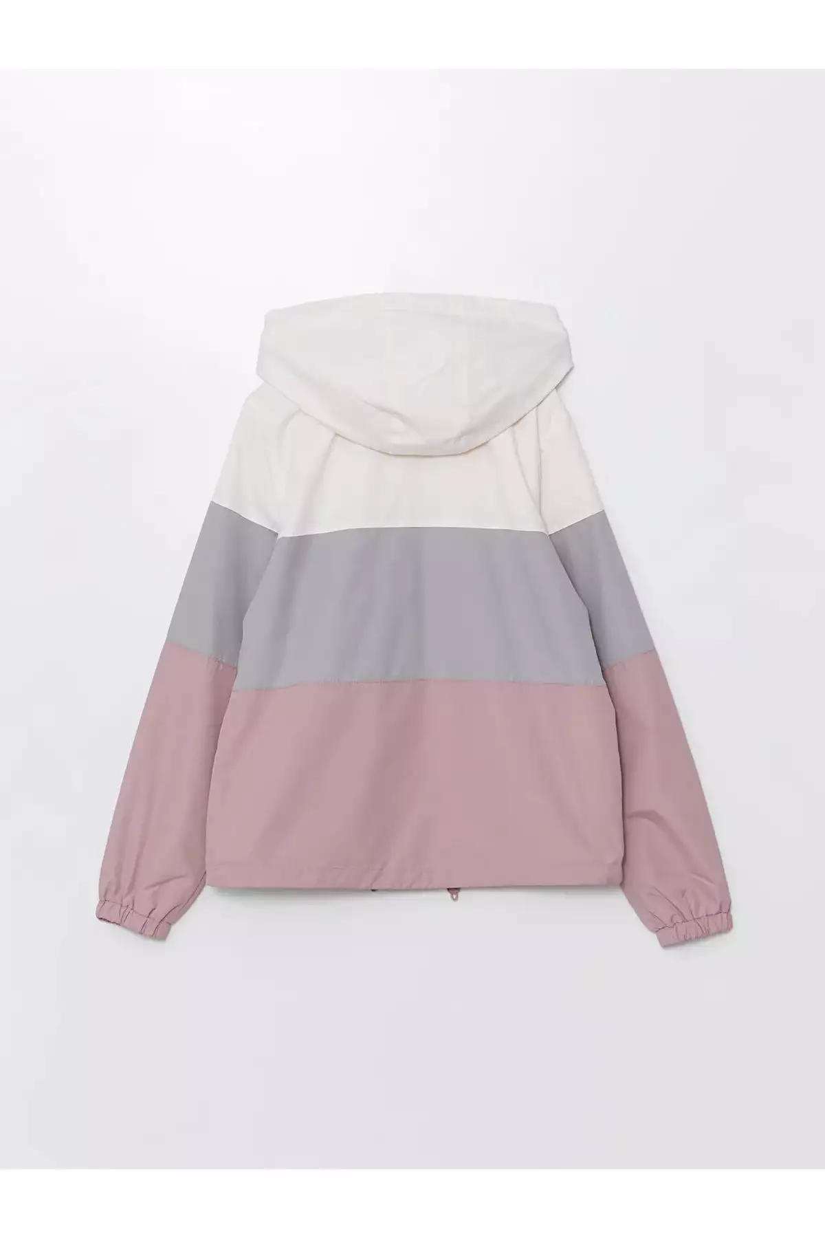 بارانی زنانه کلاسیک کمرنگ با کلاه و طراحی رنگی - LCWAIKIKI برند LC Waikiki - 856448180