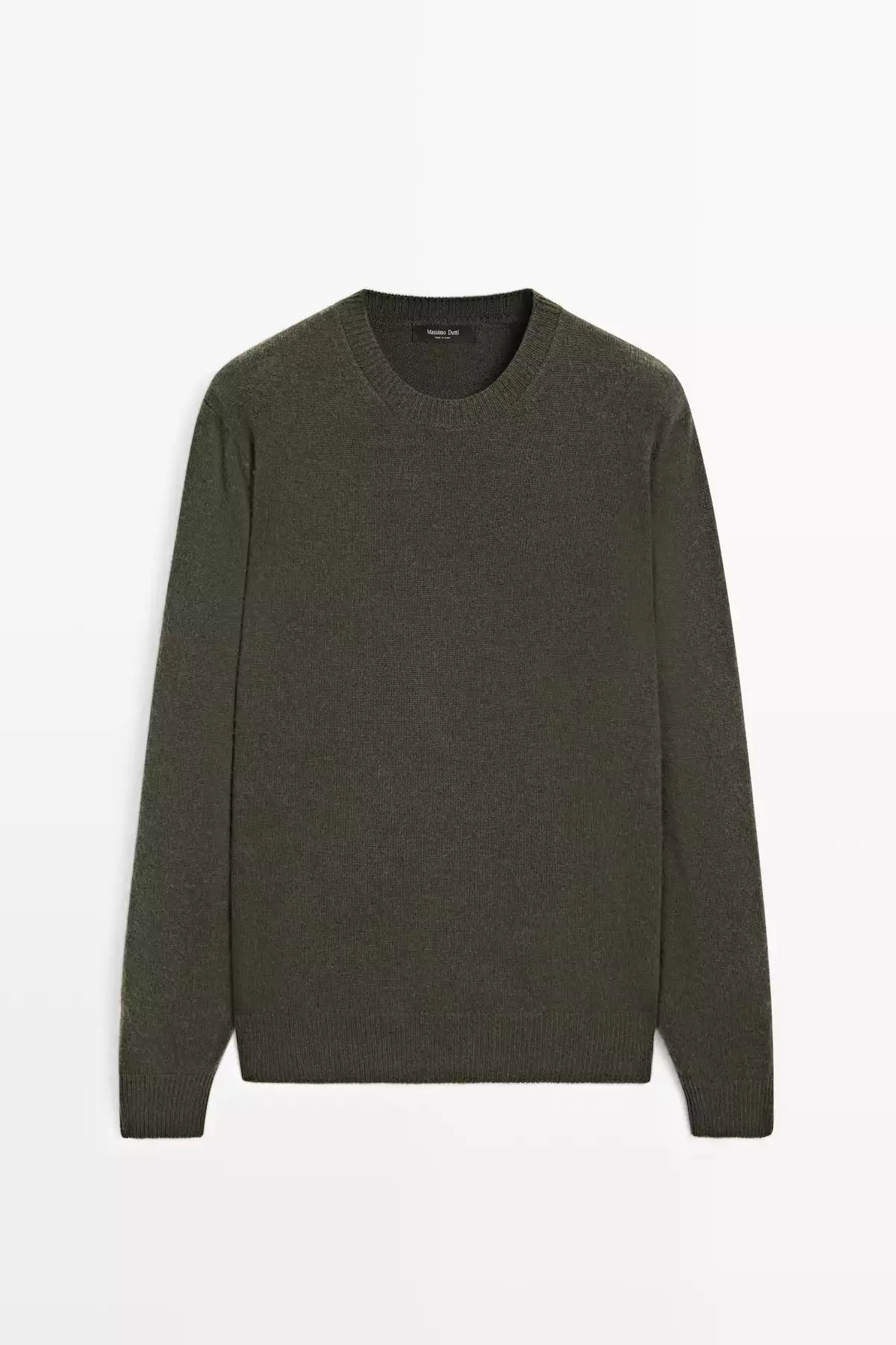 ژاکت بافتنی یقه دوچرخهای با ترکیب پشم یوزی برند Massimo Dutti - 1024807599