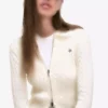 ژاکت با جزئیات بافتنی و یقه پولو برند Bershka - 992657905