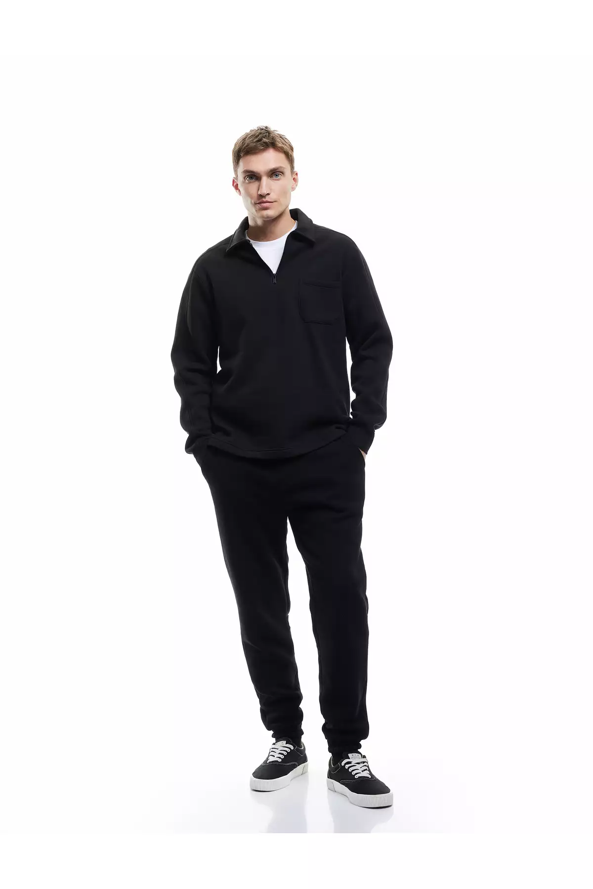 شلوار جگر با جزئیات جیب و آستری پشمی با بند دار برند Koton - 951758708