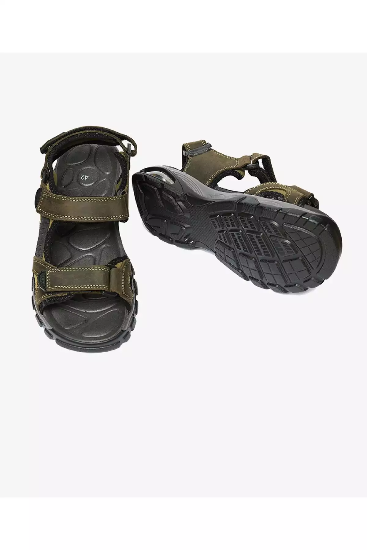 صندل مردانه چرم طبیعی برند Greyder - 824641292