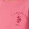 ست لباس ورزشی دخترانه با پارچه پنبهای و دارای مجوز برند U.S. Polo Assn. - 1025437022