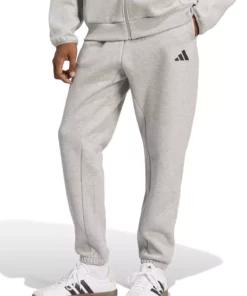 شلوار ورزشی مردانه با کمر کشی رنگ طوسی روشن مدل JI8767 M FI SL PT برند adidas - 957953973