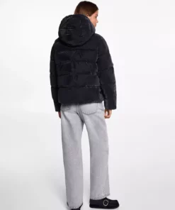 کاپشن دخترانه مشکی 77045630 برند MANGO - 924138312