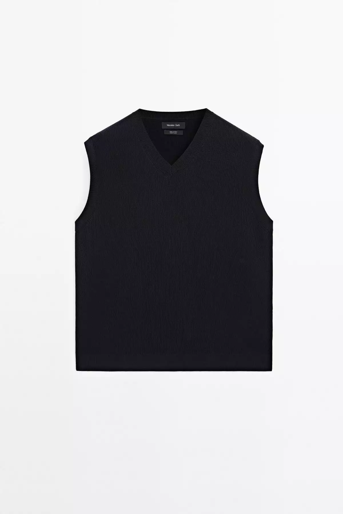 ژاکت با یقه V برند Massimo Dutti - 957244836