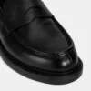 مردانه کفش لوفر چرم سیاه برند Desa - 983869668
