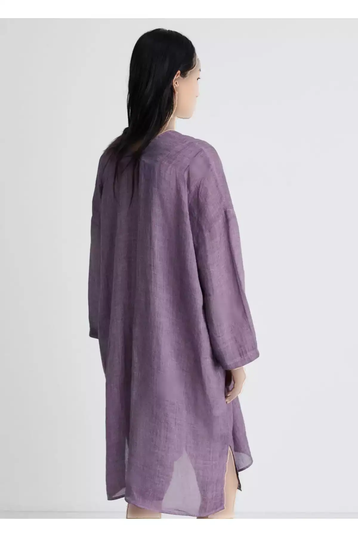 کفتان رامیه با رنگآمیزی اضافی برند MANGO - 899215640
