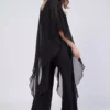 سرهمی مشکی با اکسسوری شيفون برای سایز بزرگ برند Nelly - 283914717