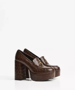 کفش مکسن پاشنهدار پلتفرمدار برند Bershka - 963146568