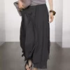 دامن بلند و دکلته چیندار برند Massimo Dutti - 944705649