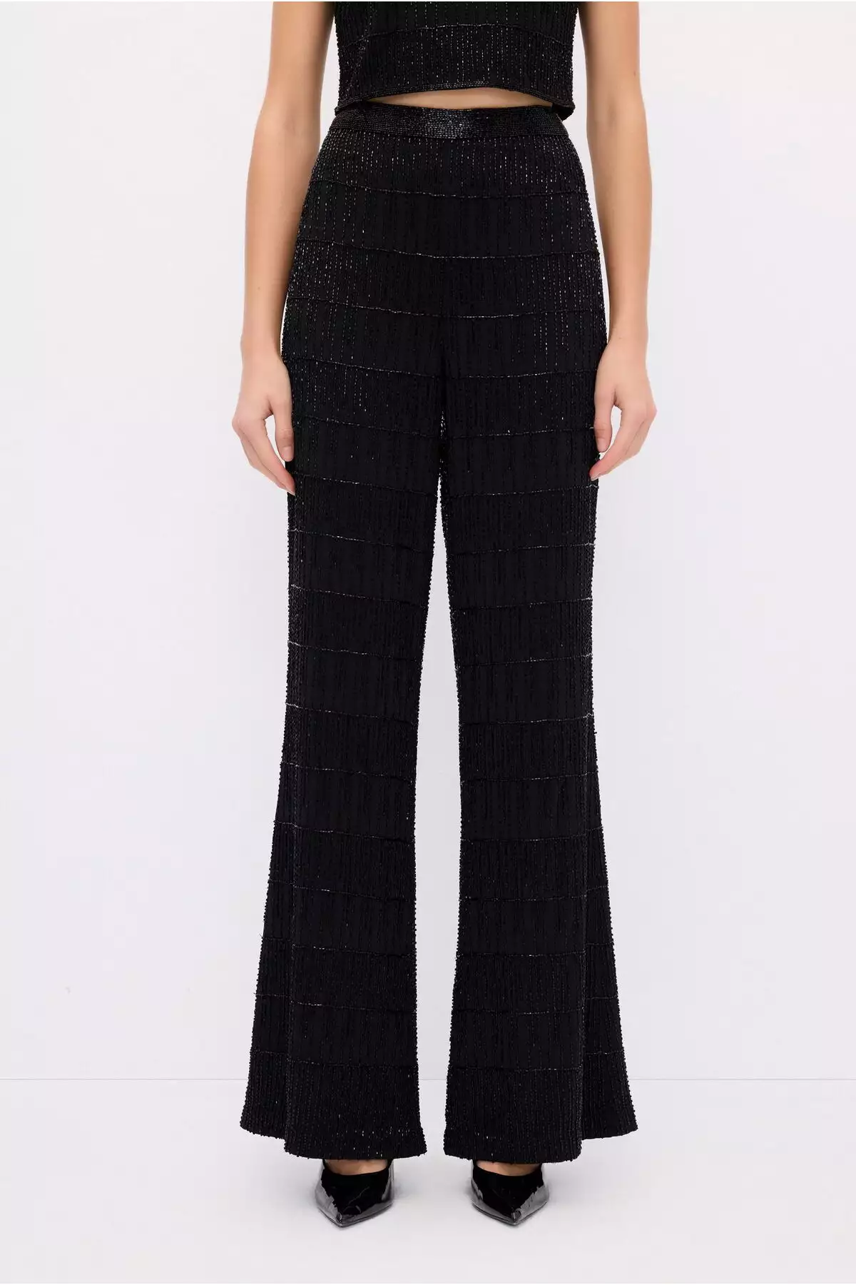 شلوار پاییزه زوم شب با طراحی برجسته برند adL - 955430819